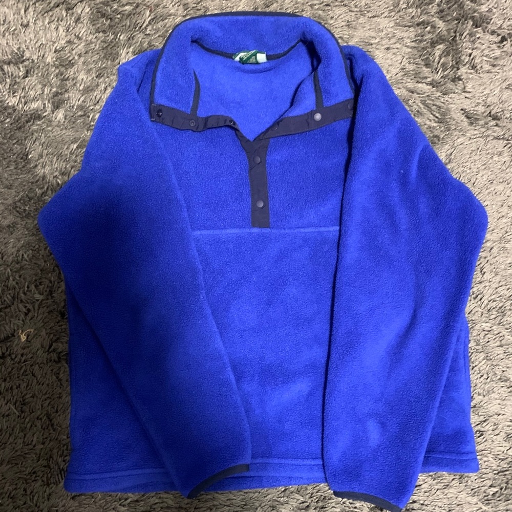 Like Patagonia fuzzy t snap